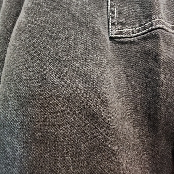 Hollister Vintage High Rise Baggy Black Cargo Jeans, Size 11R - Picture 4 of 11